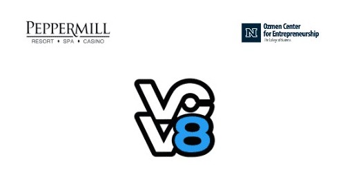 VCV8 logo shown alongside other sponsors in the Reno Startup Week sponsor lineup